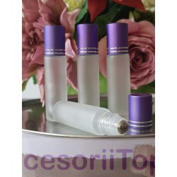 Sticlute roll-on incolore frosted 10 ml